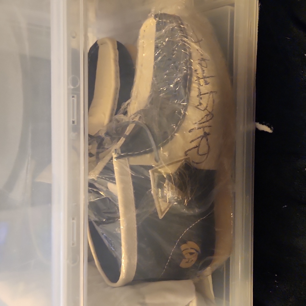 SYCAMORE STYLE X GHOSTFACE BLUE & CREAM STARKS EDITION APOLLO WALLABEES   SIZE 8